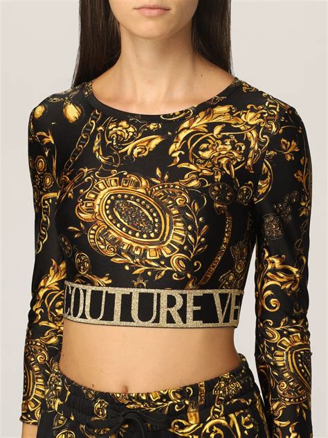 versace jeans couture top.